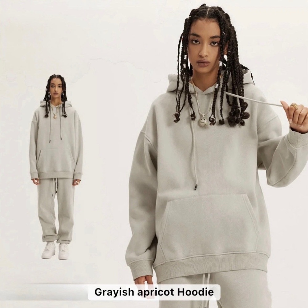 Unisex Winter Thick Premium Fleece Hoodie & Jogger Set